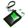 AGILITY affa "Seek" Pass Case with Reel, Holds 2 IC Cards, Genuine Leather, Made in Japan