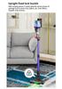 550W Cordless Vacuum Cleaner, 35kPa Suction, Perfect for Carpet and Pet Hair