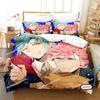 3d Anime ID INVADED Beding Set Single Twin Printed Bed Linen Set With Pilowcase Bed Soft Duvet Cover Single Double Quen Super King-Sized Dimensionsd