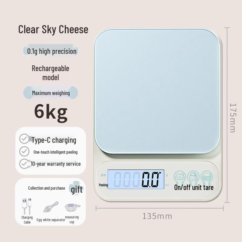 2025 High-Precision Kitchen Scale for Baking & Commercial Use