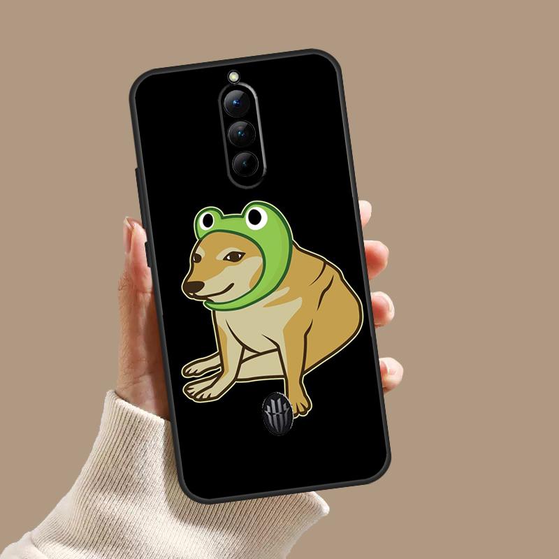 Cheems Doge Case For ZTE Nubia Red Magic 10S 9S 8S 8 9 10 11 Pro Plus 6 7 6S 7S Pro 5G 6R 10 Air Cover