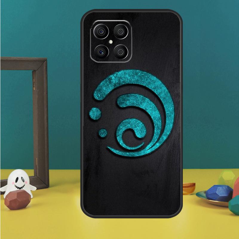 Genshin Impact Elements Case For Honor 200 Lite Magic 7 6 5 Pro Honor X9c X9b X9a X8b X8a X8 X9 50 70 90 Lite Cover