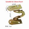 2Pcs Multi-function 180 Degree Dining Table Flap Hinge Hidden Foldable  Folding Flip Hinges Desk Furniture Hardware Accessories