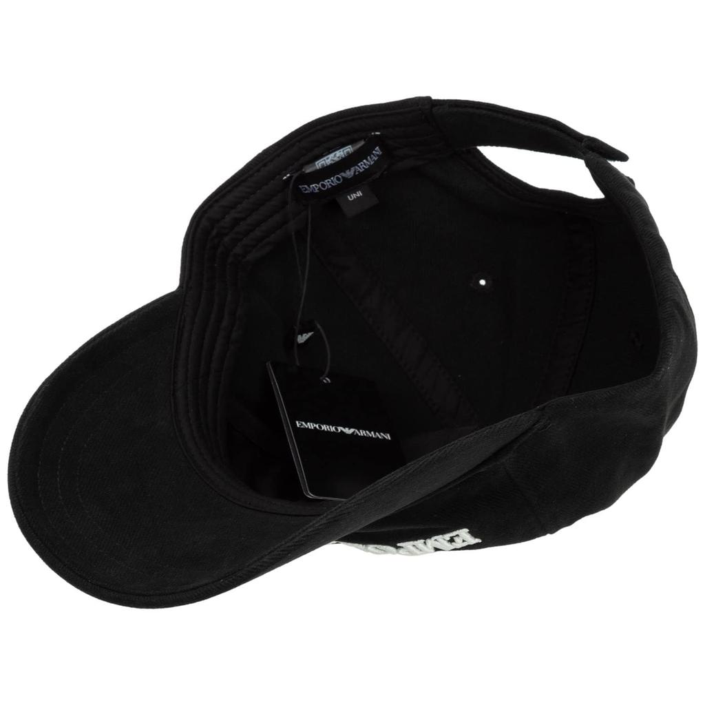 Emporio Armani Cap, Black, for Men and Women [Parallel Import]