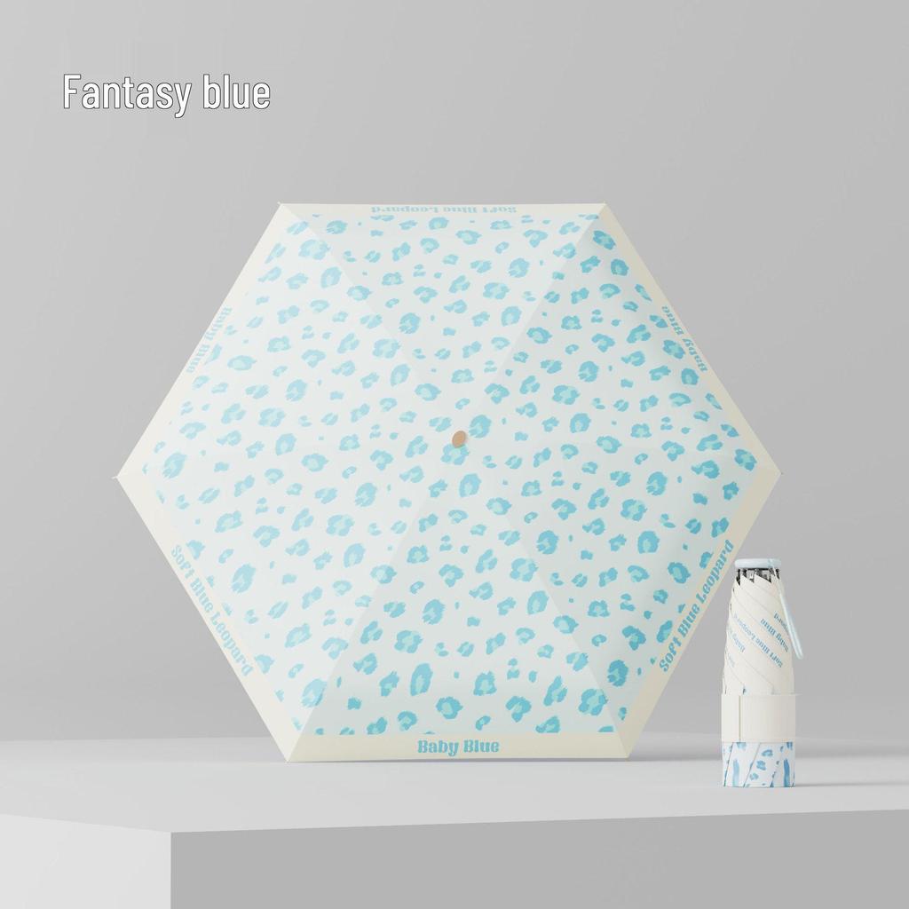 Ultra-Light Compact Folding Umbrella: High-End Student Rain & Sun Protection