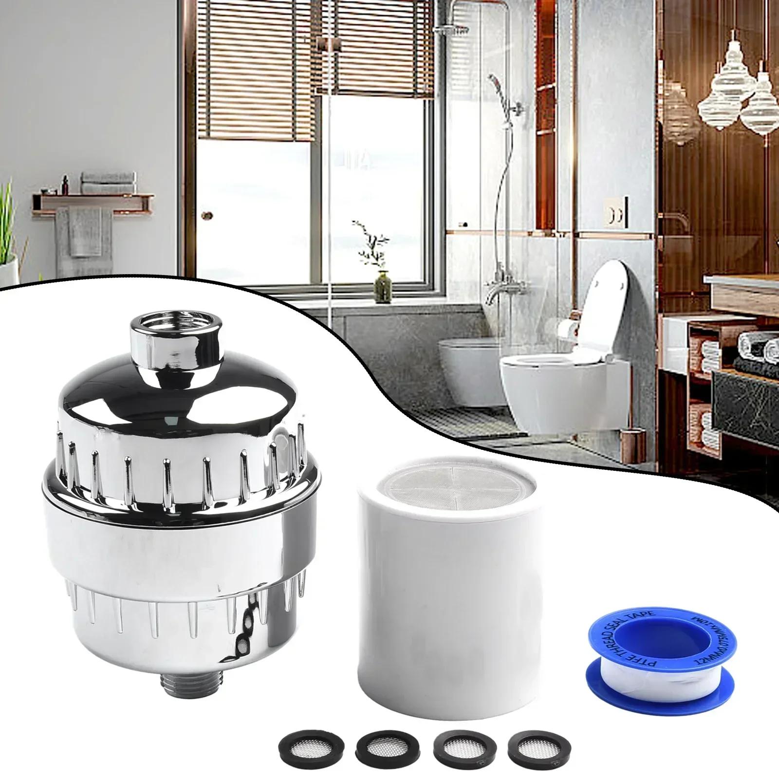 

18 Stage Filtration Shower Filter With Dual Cartridge Design Compatible With Standard Shower Heads And Faucets China Mainland