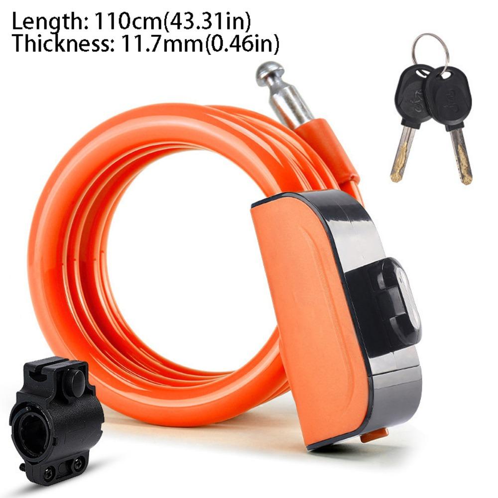 Steel Wire Anti-theft Lock Portable MTB Lock Wire Lock Security Lock  Scooter