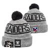 NFL Team Style Knit Beanie Winter Warm Embroidered Fleece Lined Hat Men Women