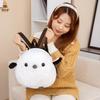 Sparrow White Adorable Plushie Backpack Cartoon Toy Bag Girls Travel Students