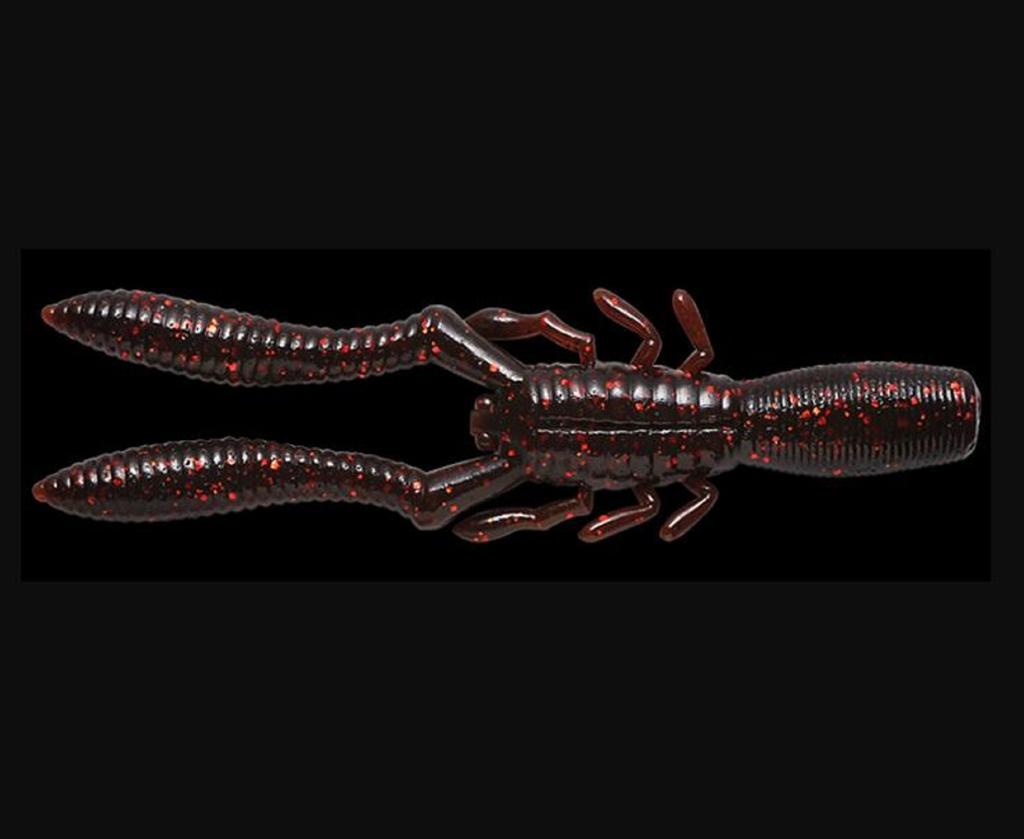 Megabass Měkká nástraha Bottle Shrimp 3 palce Uchida Zarigani (0855)