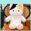 Rabbit Cat Bib Bear Plush Toy Animal Stuffed Doll Cartoon Decoration Bedroom