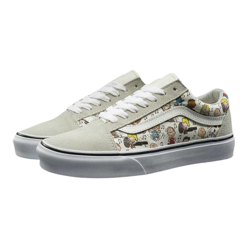 Peanuts X Vans Old Skool The Gang Unisex Sneakers White Multi-Color VN0A38G1QVW