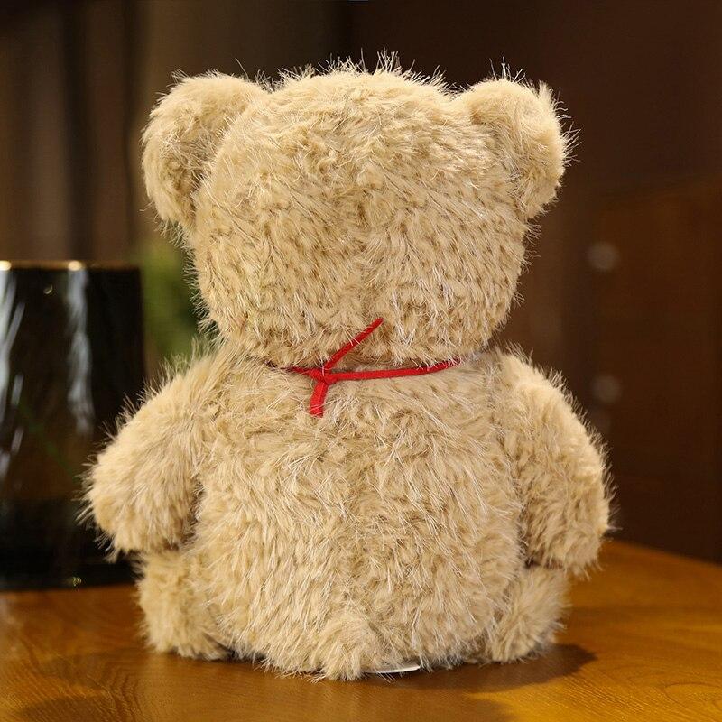 25cm Kawaii Teddy Bear Dolls Plush Toy Stuffed Soft Baby Infant Appease Pillow Comforting Toy For Children Birthday Xmas Gifts