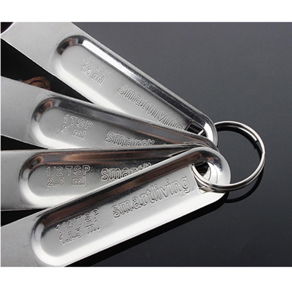 8Pcs Stackable Spoons Measuring Cups Measuring Spoons Set Scaled Baking Tools Cooking