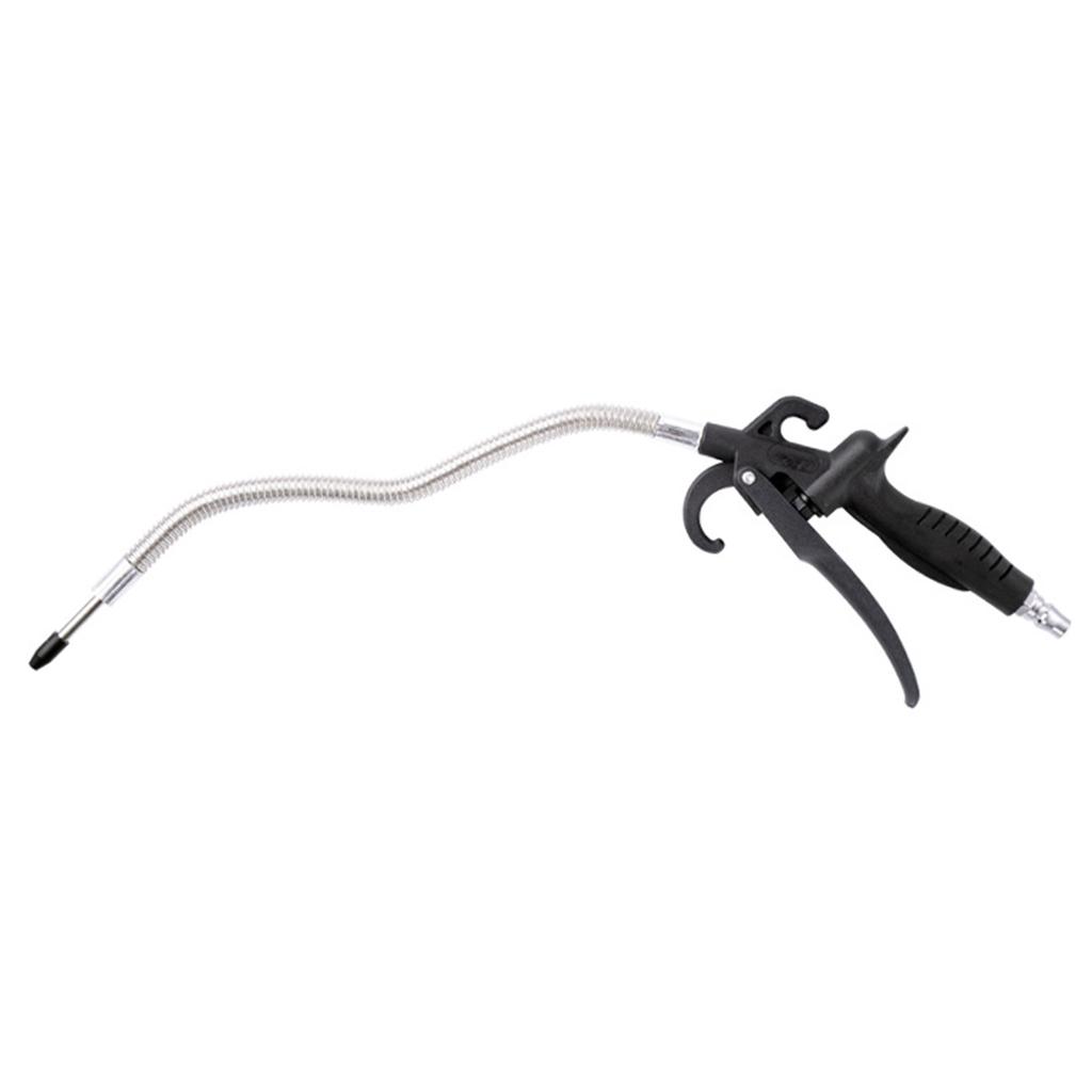 Adjustable Pneumatic Dust Blower Tool Featuring Bendable Hose And Durability Metal Construction For Industrial Applications