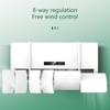 Air Conditioner Breeze Blocker Breathable Air Conditioning Wind Shield Baffle for Bedrooms Living Rooms and Offices