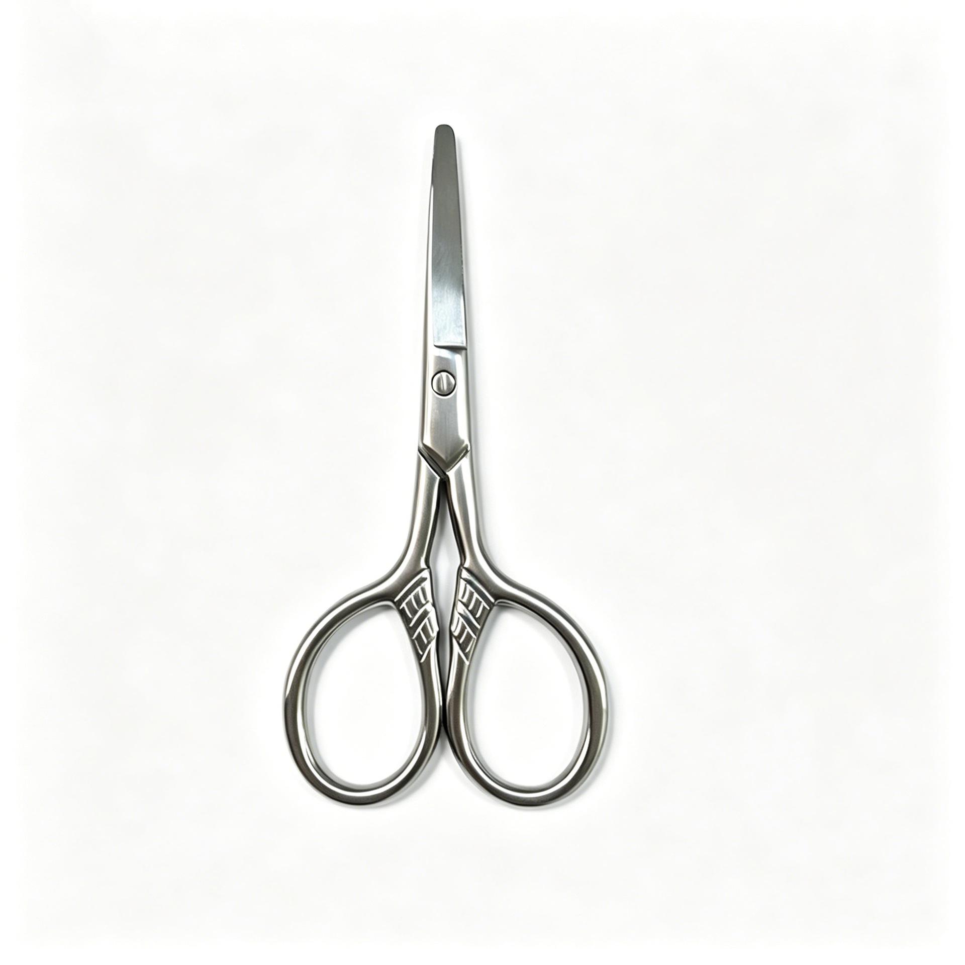 Men s Stainless Steel Nose, Beard & Eyebrow Trimming Scissors