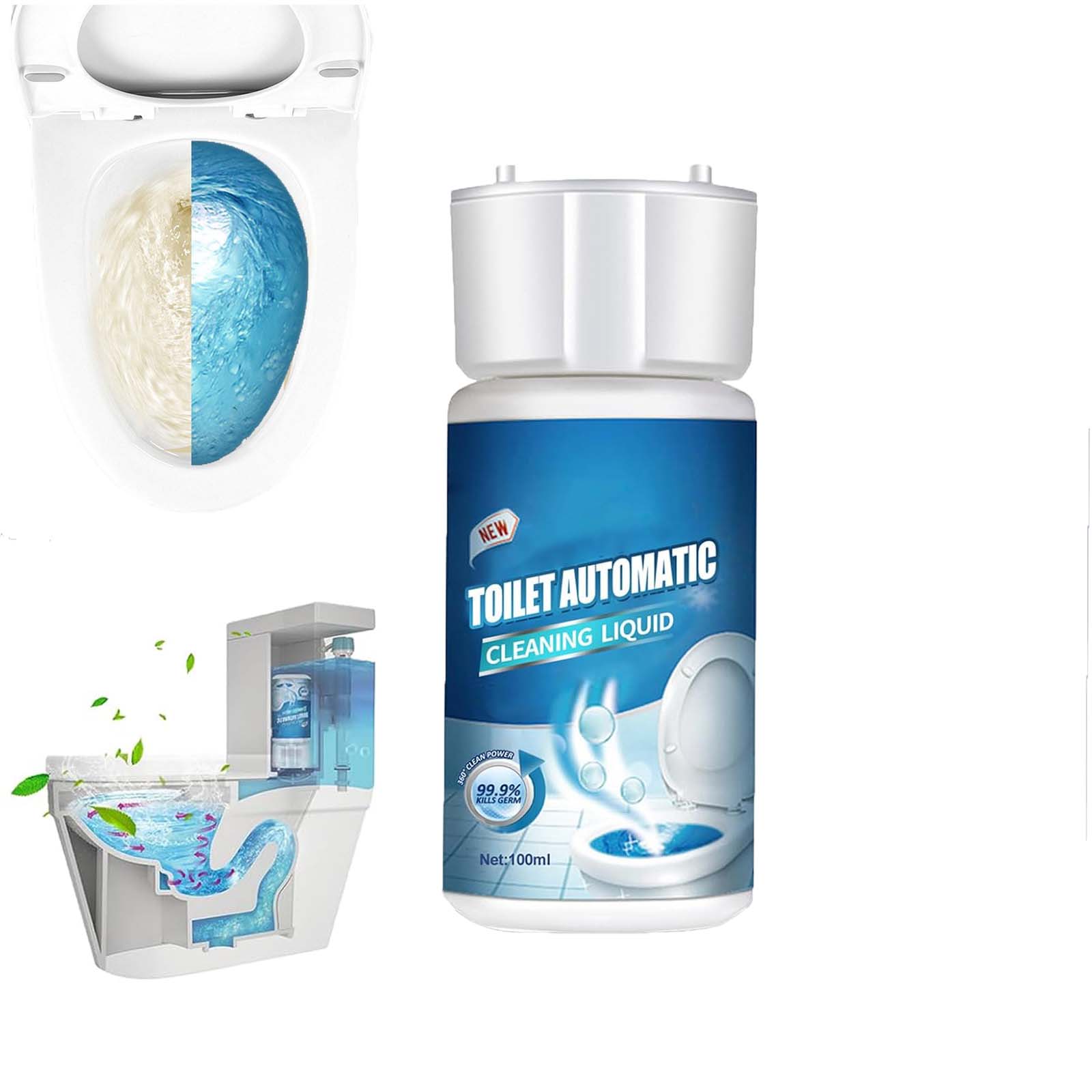 

Очиститель для унитазов Splash Foam, Очиститель для унитазов Splash, Активный кислородный агент для унитазов, Автоматическая чистящая жидкость для унитазов, Пена для очистки от брызг для унитазов 1PC