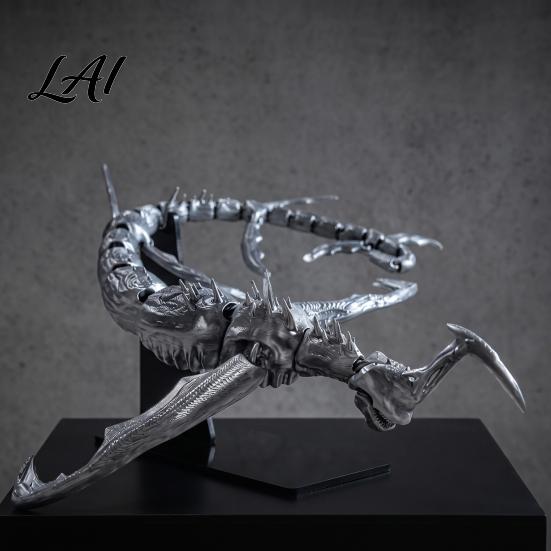 Customizable Pose Monster Toy, Printed Sea Toy 3D Multi-Joint Articulated Figure, Flexible Mythical Deep