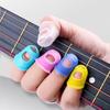 10/20/30/40pcs Guitar Fingertip Set Guitar Protector Finger Thumb Hoder Silicone Fingertip Caps Strings Instrument Beginner TMZ