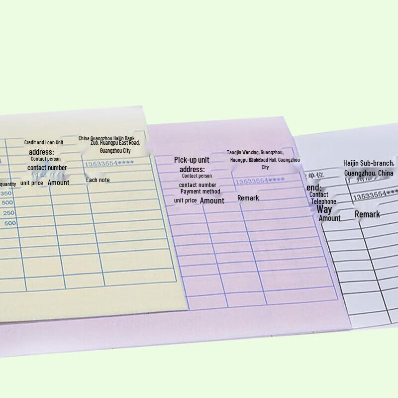 TianZhang A5 Continuous Form Dot Matrix Printer Paper
