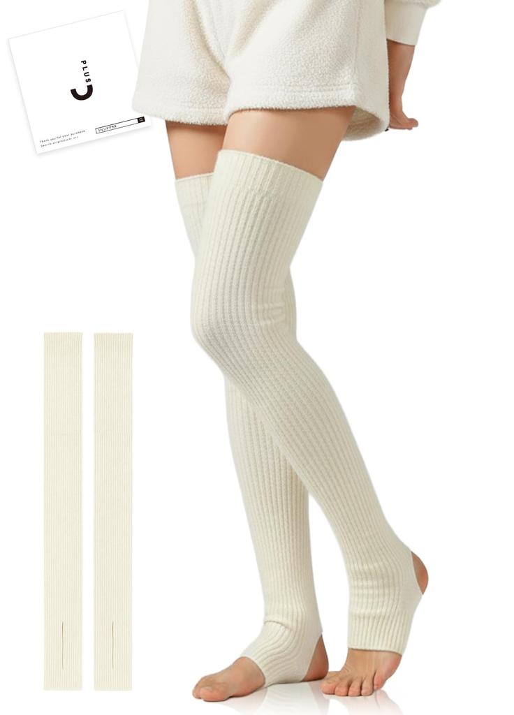 Gemma Plus Long Leg Warmers for Women and Warm and Suitable for and Open Thigh and Perfect for Cold Weather Protection and by Active Pilates Kids,