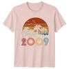 17th Birthday TShirt Vintage 2009 Birthday Party Gift Retro Tee For Unisex Unisex