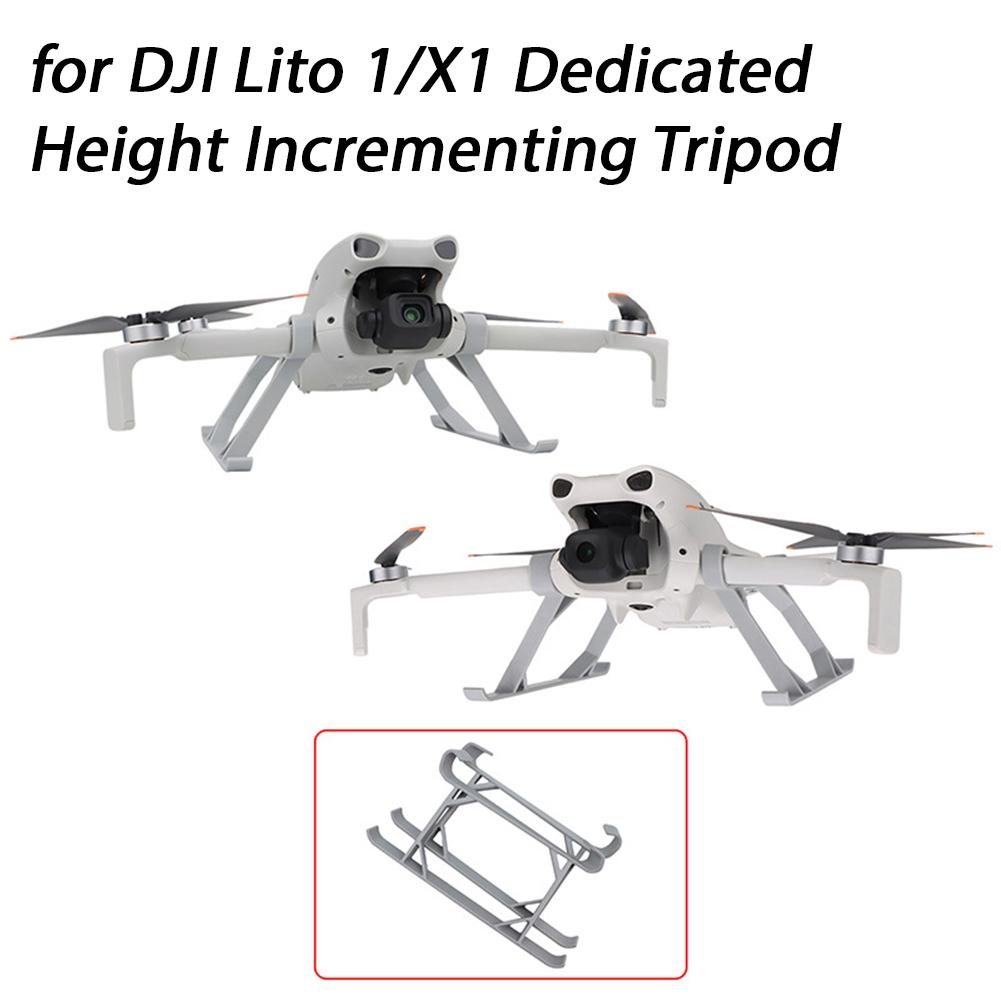 For DJI Lito1 Landing Gear Heighten Protective Bracket Support Leg Foot Cover Scratch-resistant Tripod Drone Accessories 2026