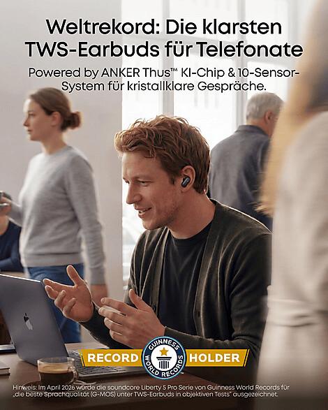 Наушники Soundcore Liberty 5 Pro titanrosa