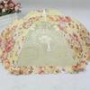 Dustproof Mesh Table Cover Fly Proof Stain Proof Table Cover Food Cover Lace Mesh Folding Vegetable Cover 2024