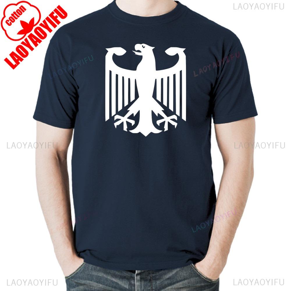 

German Eagle Deutschland Bundesadler Germany T-Shirt Tee Gift New O-neck Short-sleeve Fit Sweatshirt for Daily Wear 4XL