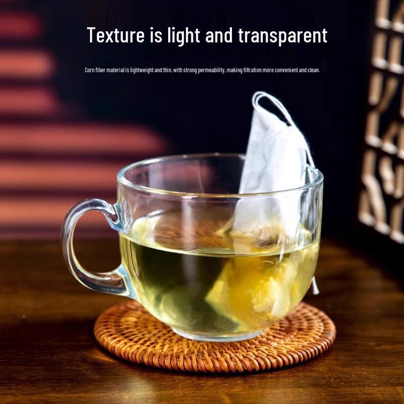 Ponyi Corn Fiber Disposable Tea and Seasoning Bags for Infusing