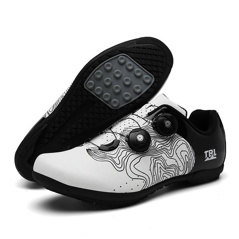 New Cycling Shoes Road Cycling Lock Shoes Outdoor Sports Cycling Shoes Hard-soled Cycling Shoes Casual Shoes