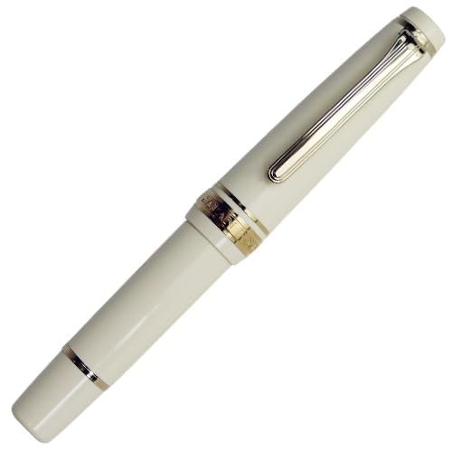 

Fountain Pen Professional Gear Slim Mini Gold Fountain Pen B Bold Ivory 11-1303-617