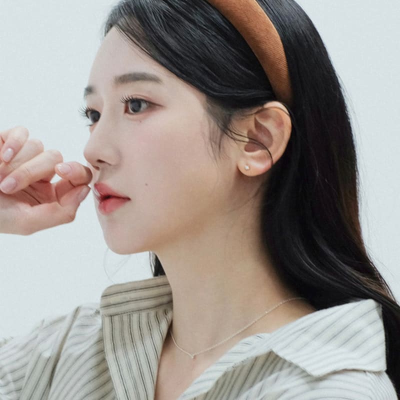 oooho Shu Shu Corduroy Hair Band - Brown