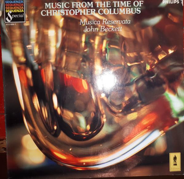 

LP Record MUSICA RESERVATA JOHN BECKETT Music From The Time Of Christopher 4120261 Philips Netherland Classical Used