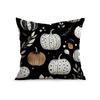 1 Stück Halloween Kürbis Kissenbezug Für Zuhause Wohnzimmer Schlafzimmer Sofa Büro Dekorative Kissenbezüge Weiche Überwurfskissen 45X45cm