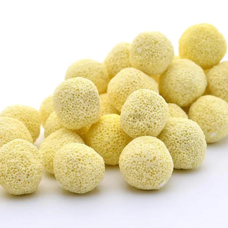 

100g 250g 500g Ceramic Biochemical Ball Filter Media Aquarium Filter Accessories For Fish Tank Water Cleaning Filtration 100g жовтий
