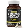 CF Carbamide Forte L Carnitine 1000mg Veg Capsules 60  Pre Workout Energy Support For Men Women Fitness Training