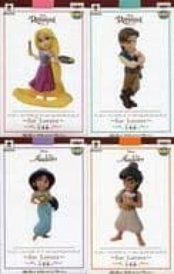 Sega Taito Namco Limited Disney Characters World Collectable Figure for Lovers All 4 Types Set