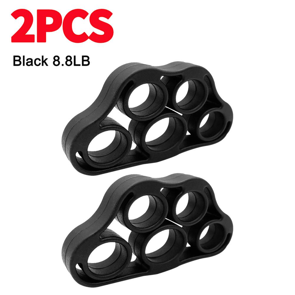 1/2/3Pcs Silicone Finger Gripper Hand Grip Wrist Stretcher Resistance Band Five Finger Expander Elastic for Gym Fitness Training