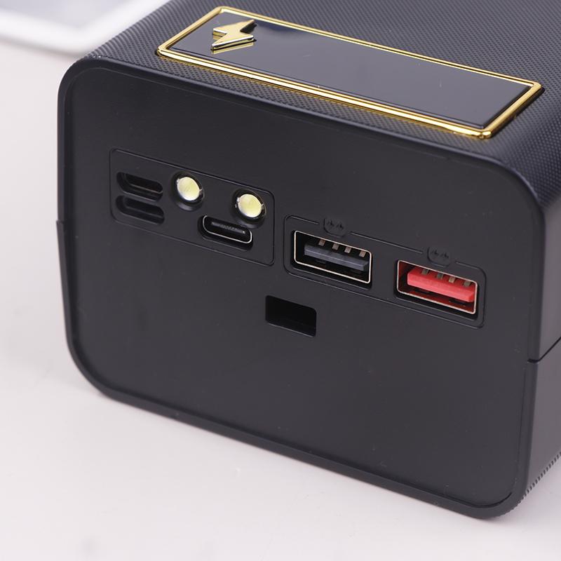 D21 21X18650 Battery Case Welding Free Power Bank Case Pd With Light 18650 Battery Charge Box Detachable Portable Diy Shell