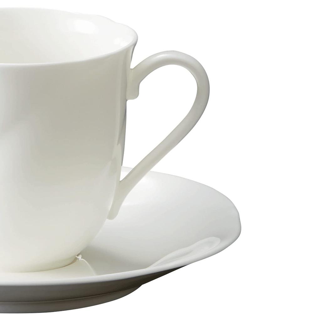 Noritake Coffee Cup, 205cc, Ensemble White, Microwave and Dishwasher Safe, Bone China, 59388CA9640