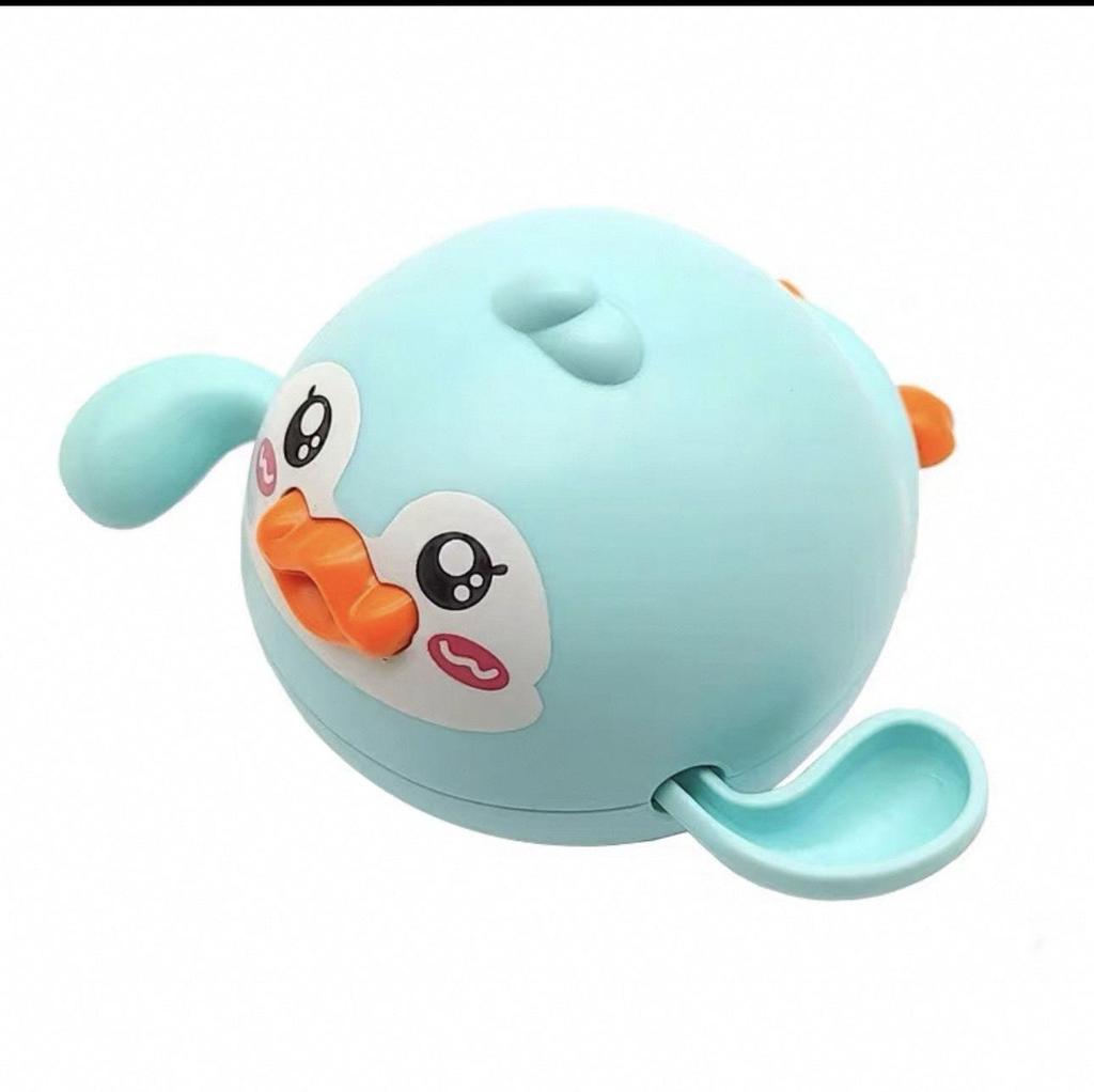 Douyin Baby Bath Toys: Wind-up Swimming Frog for Infants