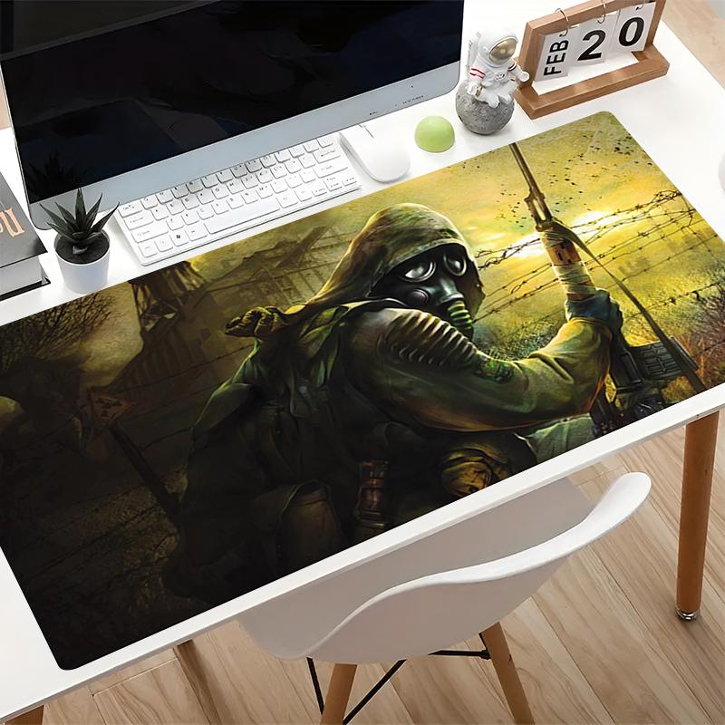Large E-sports Gaming Mouse Pads XXL Gamer Extended Desk Mat PC Computer Keyboard Pad S-stalker 2 Mousepad Non Slip Desk Decor