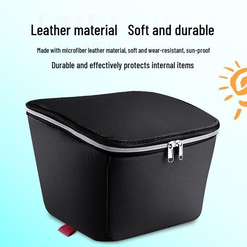Electric Scooter Basket Liner - Waterproof, Snowproof, Universal Fit with Lid