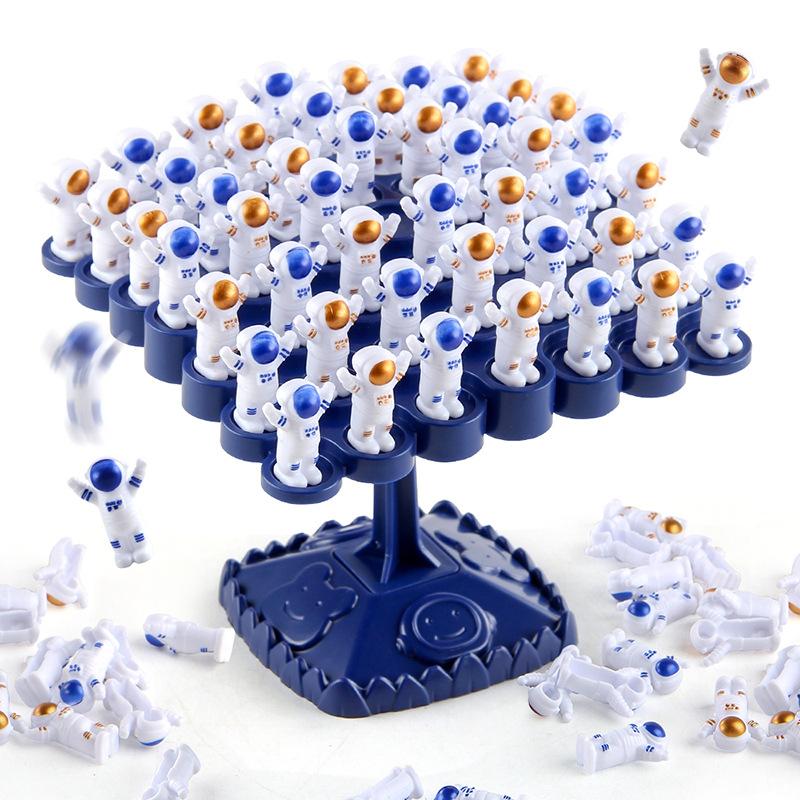 Children'S Balance Tree Astronaut Stacking Music Concentration Training Balance Puzzle Table Games Toys