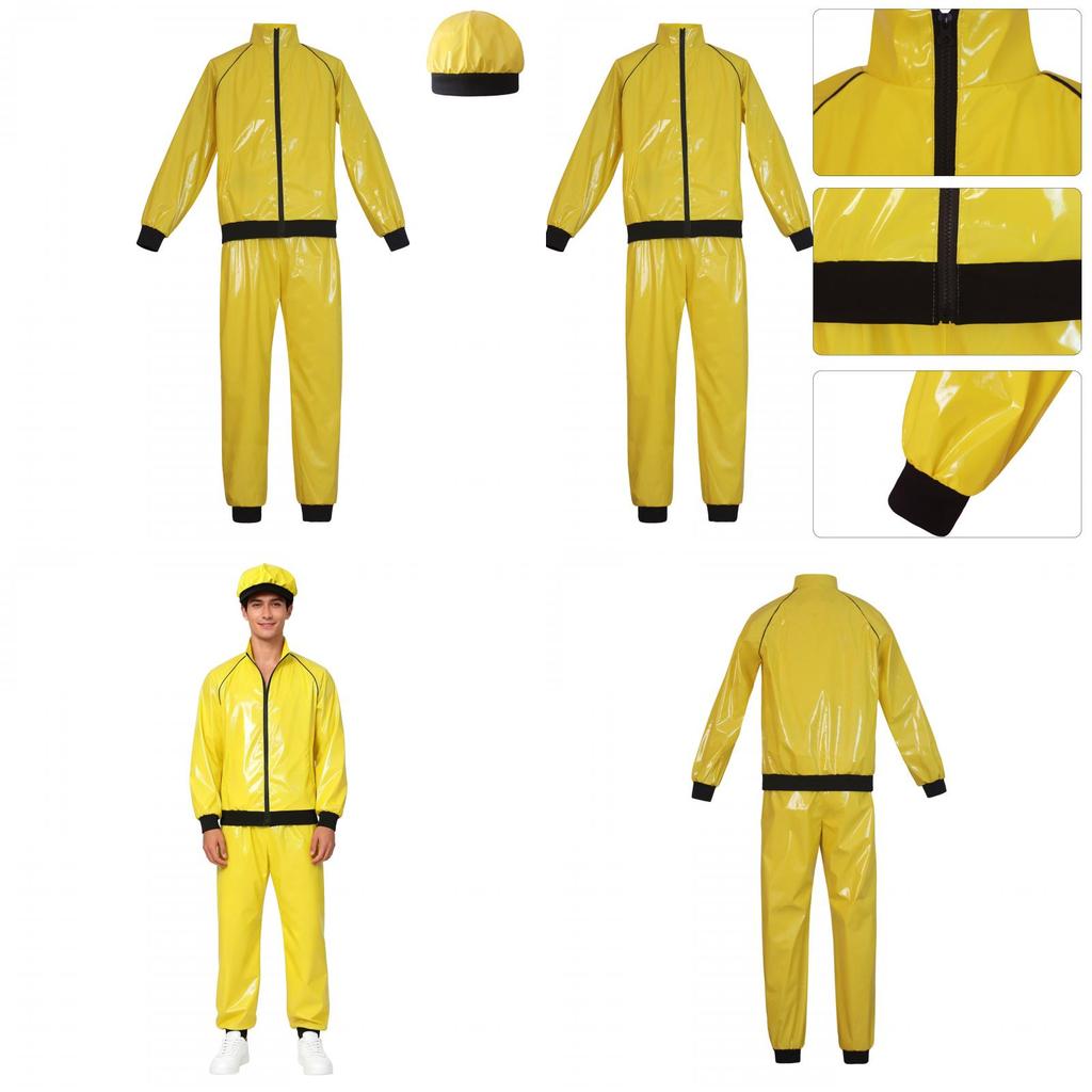 Disco Cosplay Costume For Anime Role Play With Accessories For Halloween Events