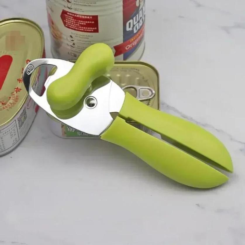 Stainless Steel 4 In 1Can Opener Manual Can Opener Screw Cap Bottle Opener Multifunctional Kitchen Accessories Household Gadgets