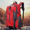 Polyester Climbing Rucksack Breathable Fishing Bag Large Capacity Wear-resistant Layered Storage Lightweight for Office Travel